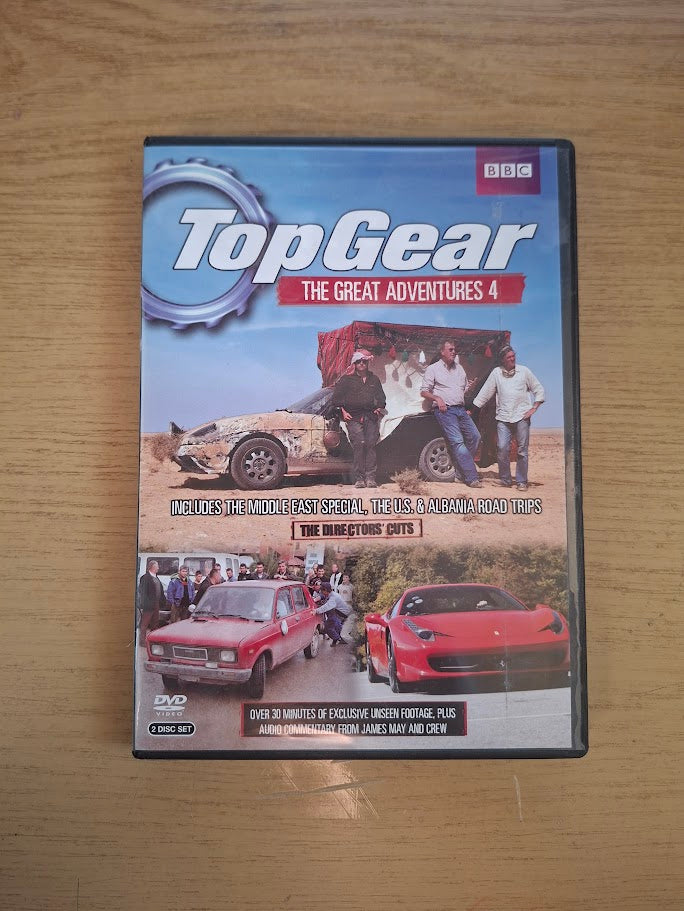 Top Gear: The Great Adventures 4 – Director’s Cuts (2-Disc Set, Second Hand DVD)