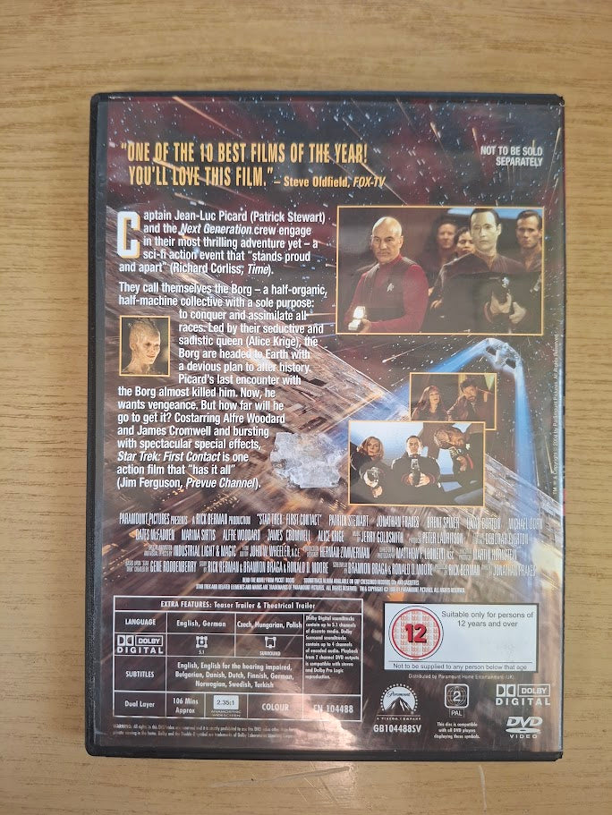 Star Trek: First Contact (Widescreen Collection, Second Hand DVD)