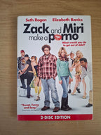 Zack and Miri Make a Po*no – Seth Rogen & Elizabeth Banks – 2-Disc Edition (Second Hand DVD)