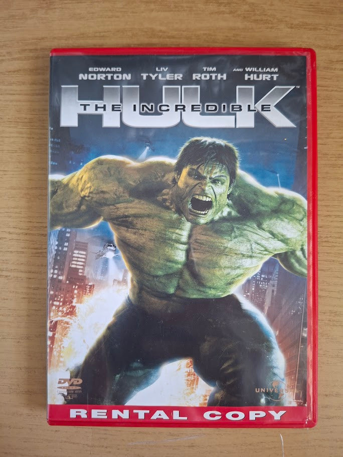 The Incredible Hulk – Edward Norton & Liv Tyler (Second Hand DVD)