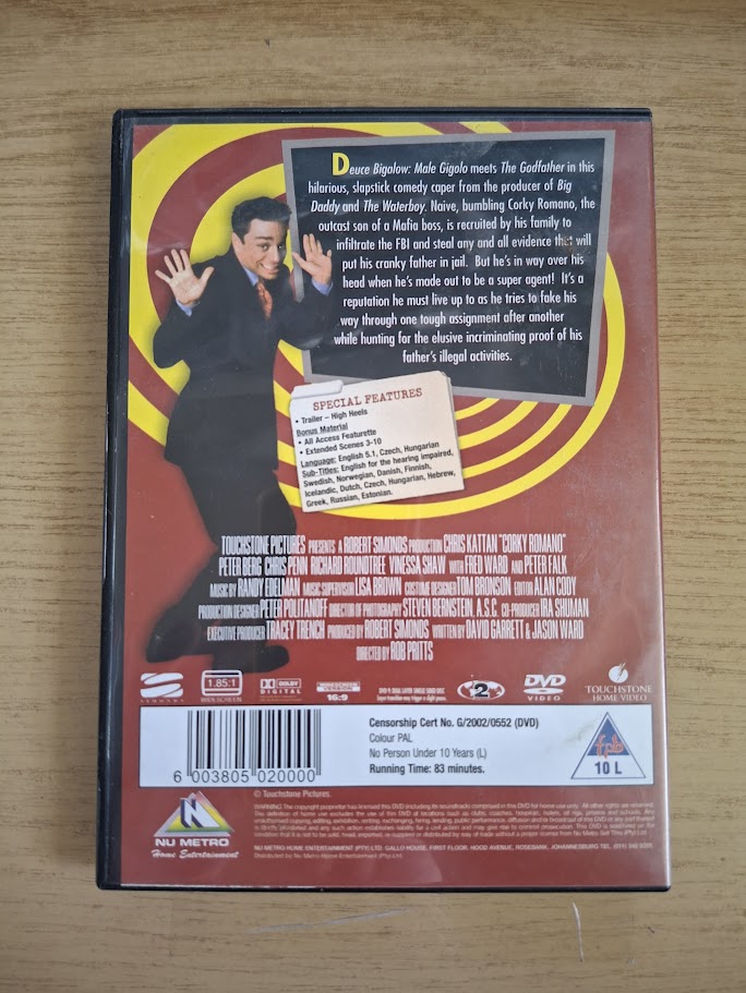 Corky Romano – Chris Kattan (Second Hand DVD)