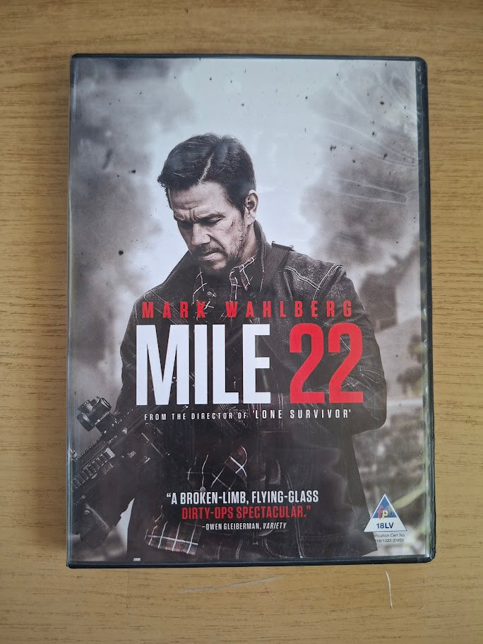 Mile 22 – Mark Wahlberg (Second Hand DVD)