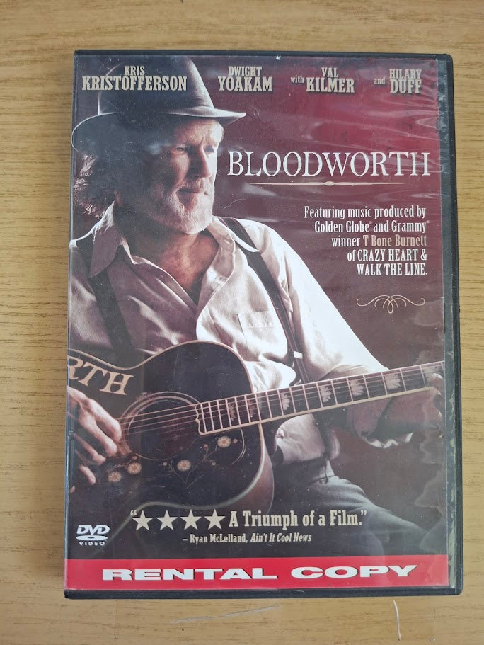 Bloodworth – Kris Kristofferson, Val Kilmer & Hilary Duff (Second Hand DVD)