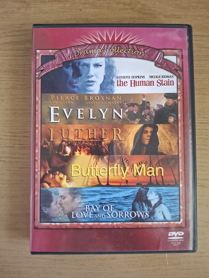 Drama Collection – The Human Stain / Evelyn / Luther / Butterfly Man / Bay of Love and Sorrows (Second Hand DVD)
