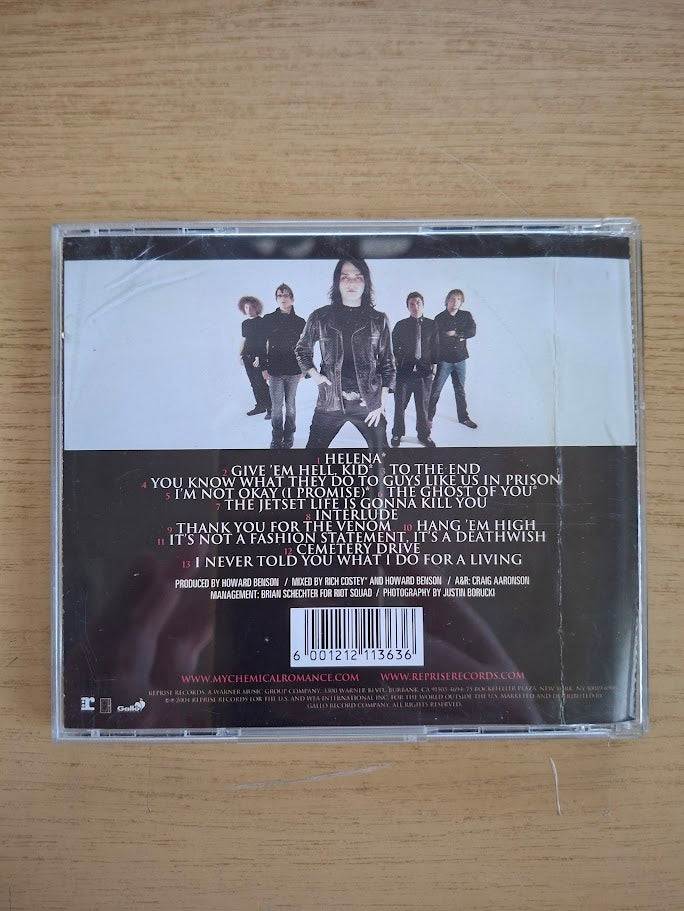 Three Cheers for Sweet Revenge – My Chemical Romance (2004 South African Edition, Second Hand CD)