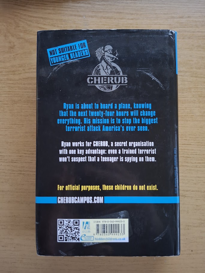 Black Friday – Robert Muchamore (CHERUB #15 / Aramov #3, 2013 Hardcover)
