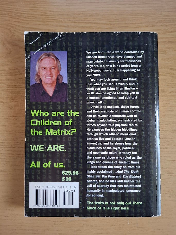 Children of the Matrix – David Icke (2001 Bridge of Love Paperback)