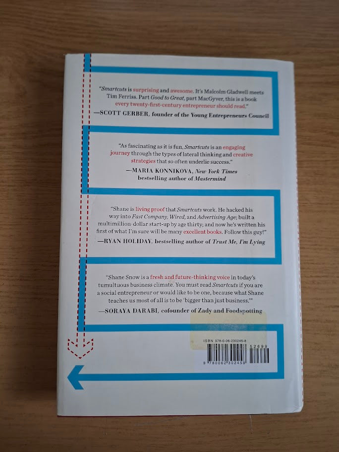 Smartcuts: How Hackers, Innovators, and Icons Accelerate Success – Shane Snow (2014 HarperBusiness Hardcover)