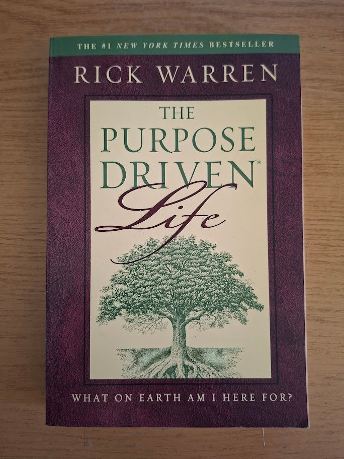 The Purpose Driven Life: What on Earth Am I Here For? – Rick Warren (2002 Zondervan Paperback)