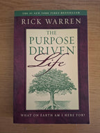 The Purpose Driven Life: What on Earth Am I Here For? – Rick Warren (2002 Zondervan Paperback)