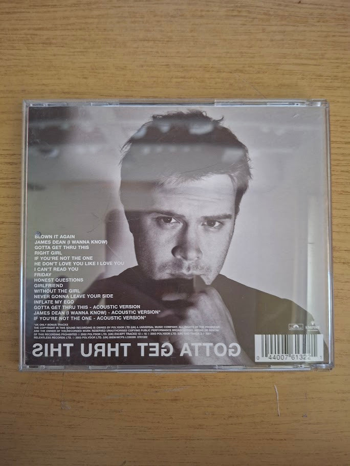 Daniel Bedingfield – Gotta Get Thru This (2003 UK Special Edition, Second-Hand CD)
