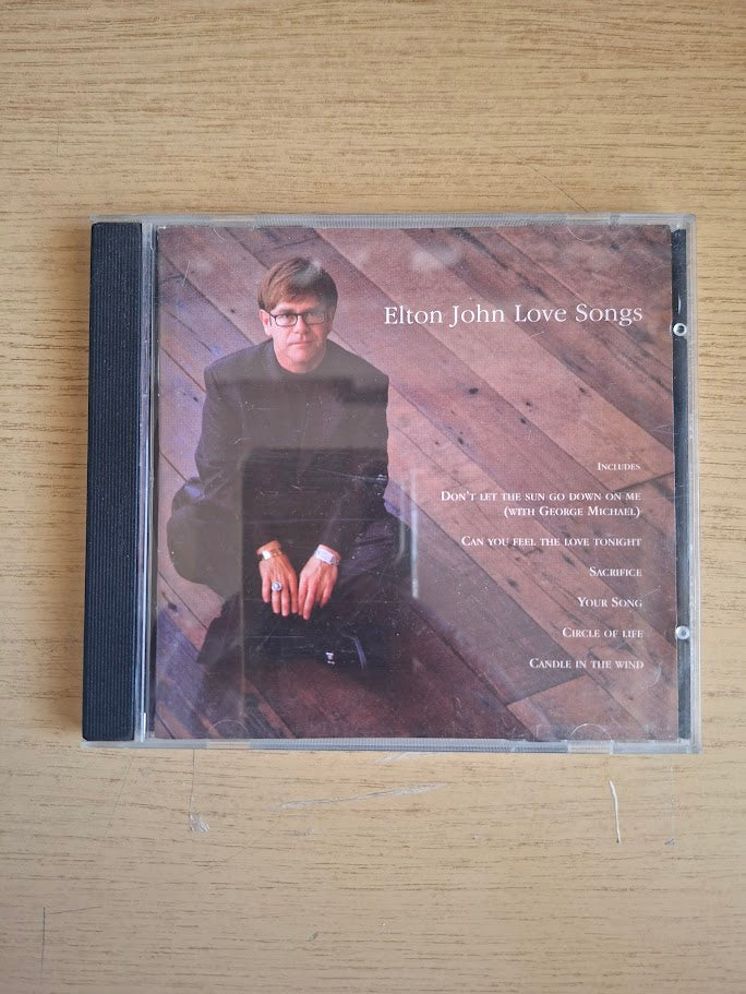 Elton John – Love Songs (1995 South African Edition, Second-Hand CD)
