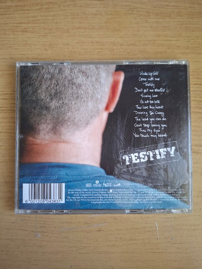 Phil Collins – Testify (2002 South African Edition, Second-Hand CD)