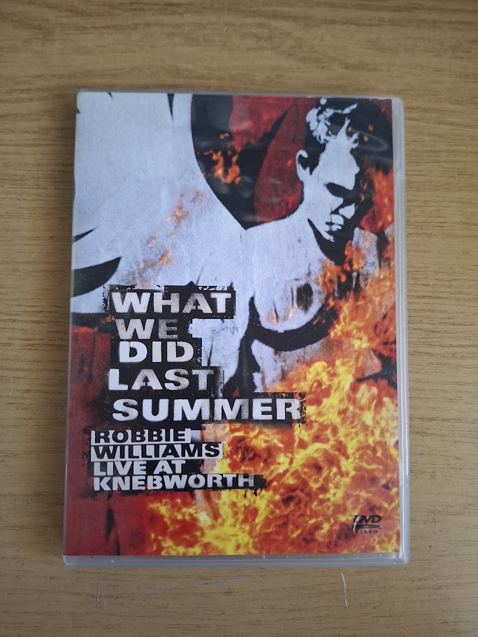 Robbie Williams – What We Did Last Summer: Live at Knebworth (2003, Second-Hand 2-Disc DVD)
