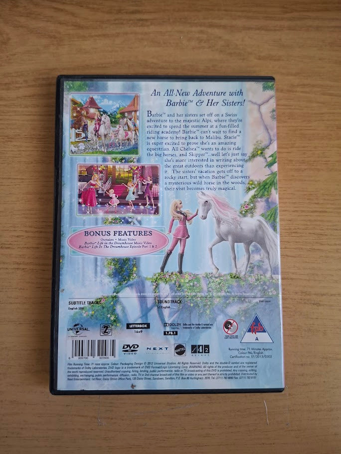 Barbie & Her Sisters in A Pony Tale (DVD, Second-Hand)