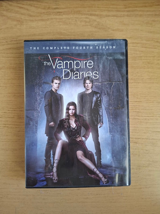 The Vampire Diaries – Complete Seasons 1–4 (DVD Box Sets, Second-Hand)