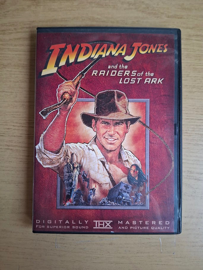 Indiana Jones and the Raiders of the Lost Ark – Harrison Ford (DVD, 1981, Second-Hand)