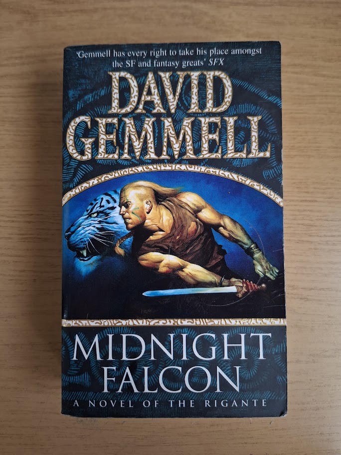 David Gemmell – Midnight Falcon (Rigante Book 2) (2000 Mass Market Paperback, Second-Hand Book)