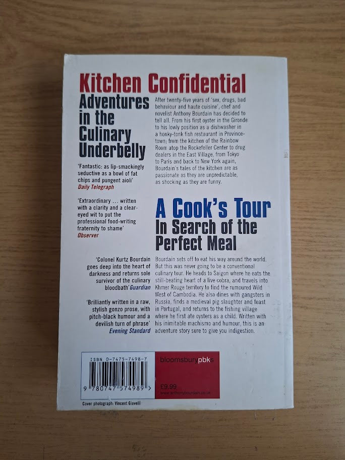 Anthony Bourdain Omnibus – Anthony Bourdain (2004 Paperback, Second-Hand Book)