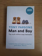 Man and Boy – Tony Parsons (2000 Paperback, Second-Hand Book)