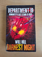 Darkest Night – Will Hill (Department 19 Book 5, 2015 Paperback, Second-Hand Book)