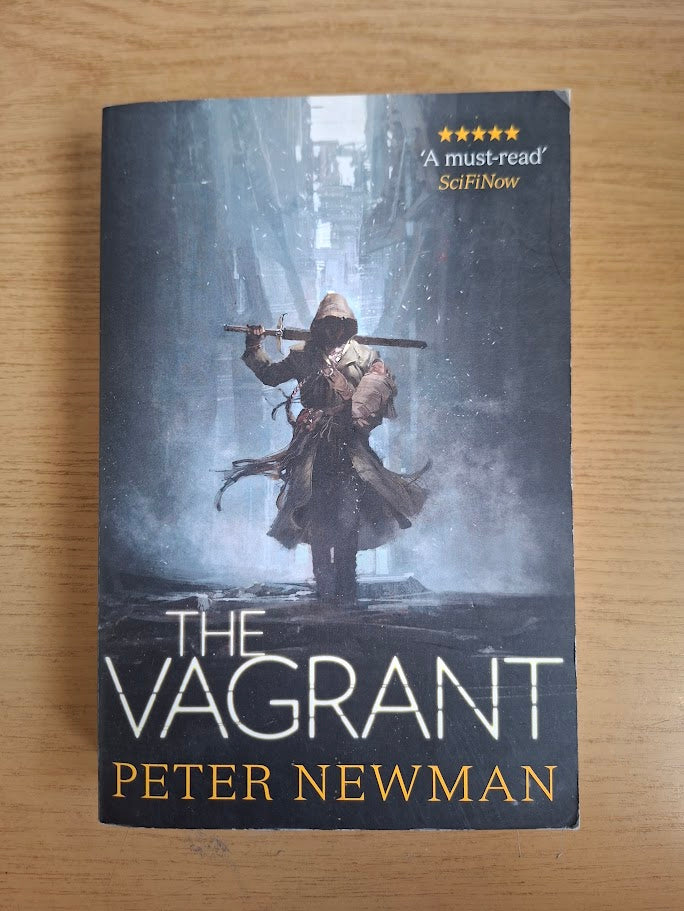 The Vagrant – Peter Newman (The Vagrant Trilogy Book 1, 2016 Paperback, Second-Hand Book)