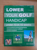 Lower Your Golf Handicap (2003 Hardcover, Second-Hand Book)