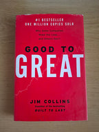 Good to Great: Why Some Companies Make the Leap... and Others Don't – Jim Collins (2001 Hardcover, Second-Hand Book)