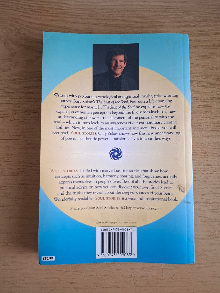 Soul Stories – Gary Zukav (2000 Paperback, Second-Hand Book)