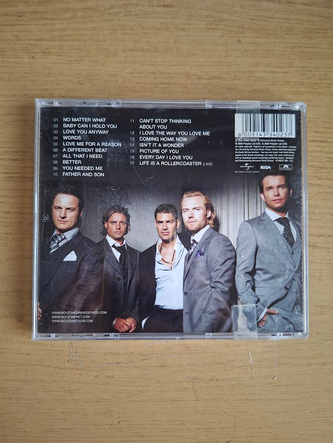 Back Again... No Matter What (The Greatest Hits) – Boyzone (2008 South African Edition, Second-Hand CD)
