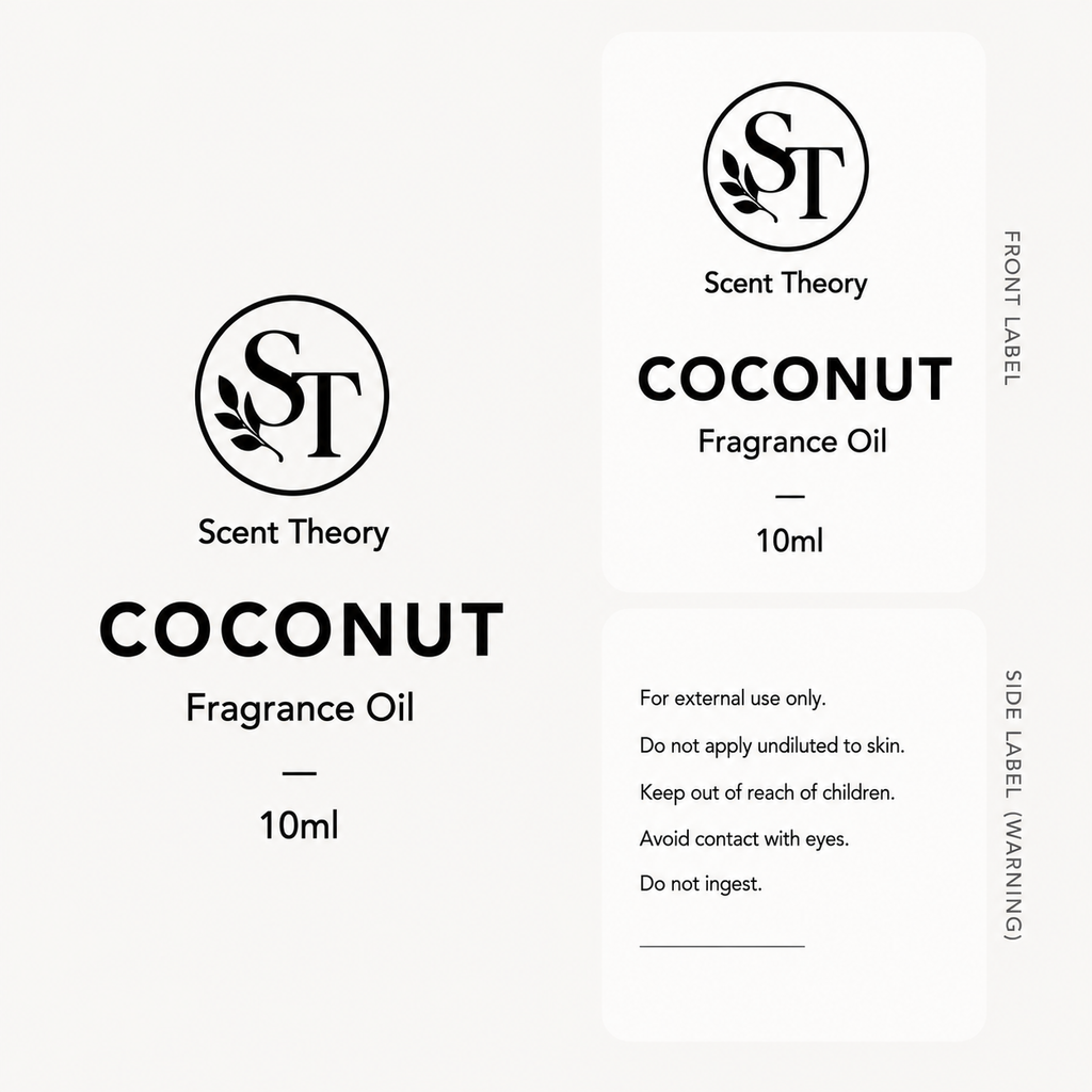 Scent Theory Coconut Fragrance Oil 10ml
