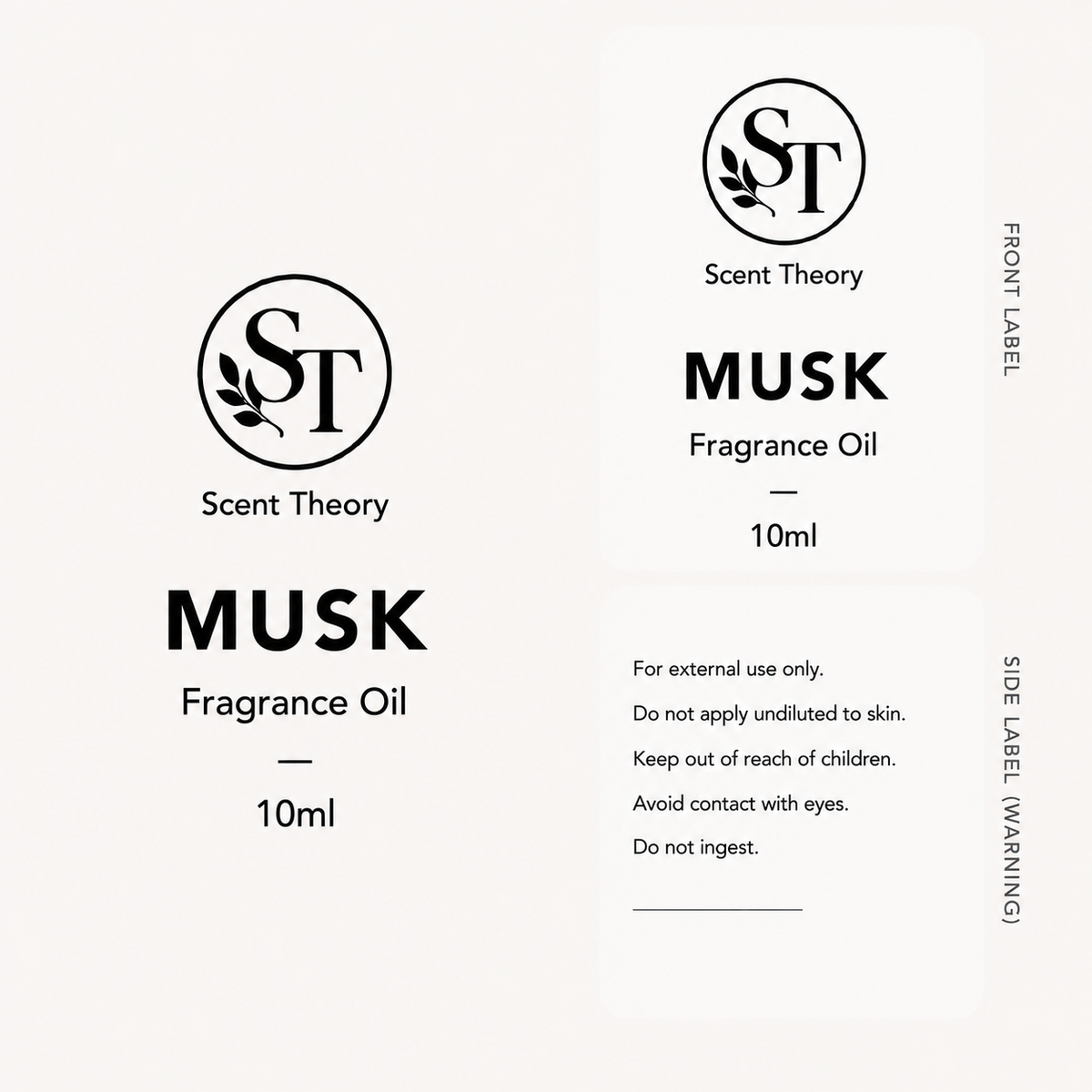 Scent Theory Musk Fragrance Oil 10ml