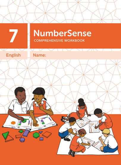 NumberSense English Workbook - 07 - Comprehensive  ISBN/SKU: 9781991249326