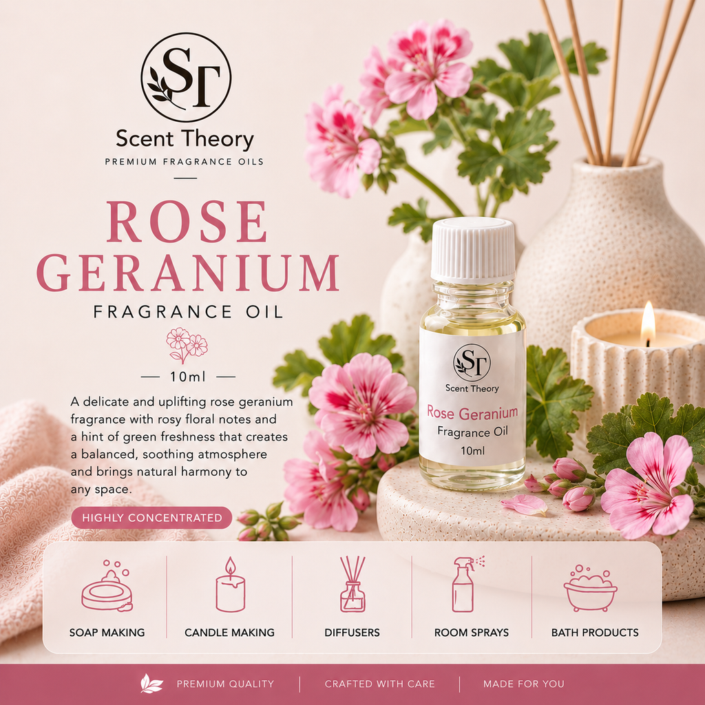 Fragrance Oil – Rose Geranium