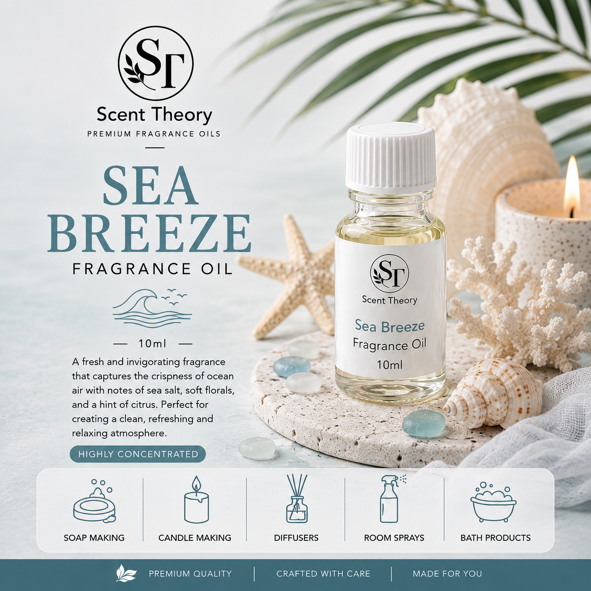 Scent Theory Sea Breeze Fragrance Oil