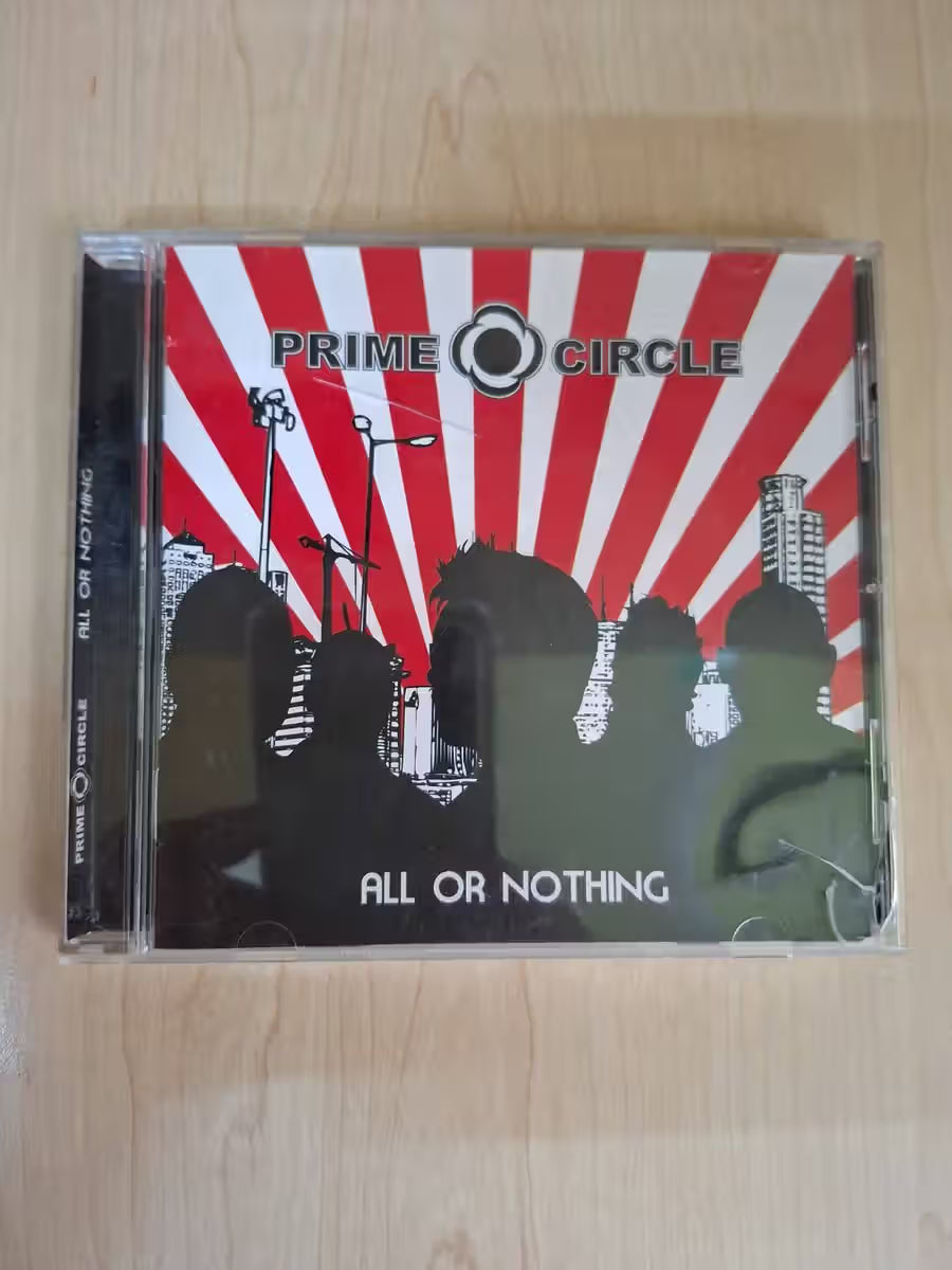 Prime Circle All or Nothing (2008, EMI South Africa, CDEMCJ (WIS) 6433) (Second-Hand)