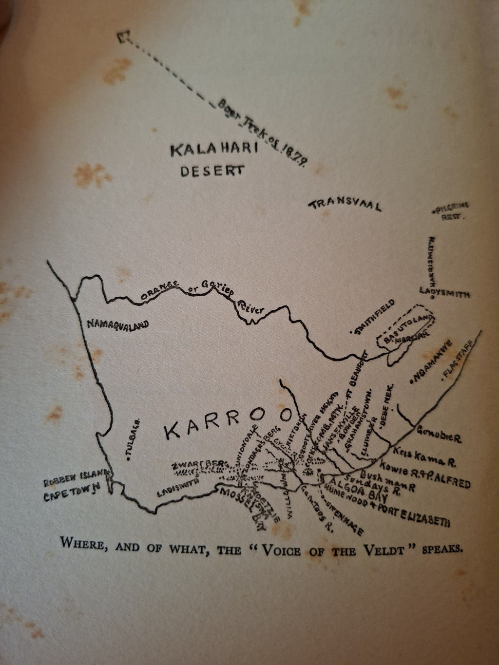 The Voice of the Veldt – Poems of South Africa (1930, Signed Copy) (Second-Hand)