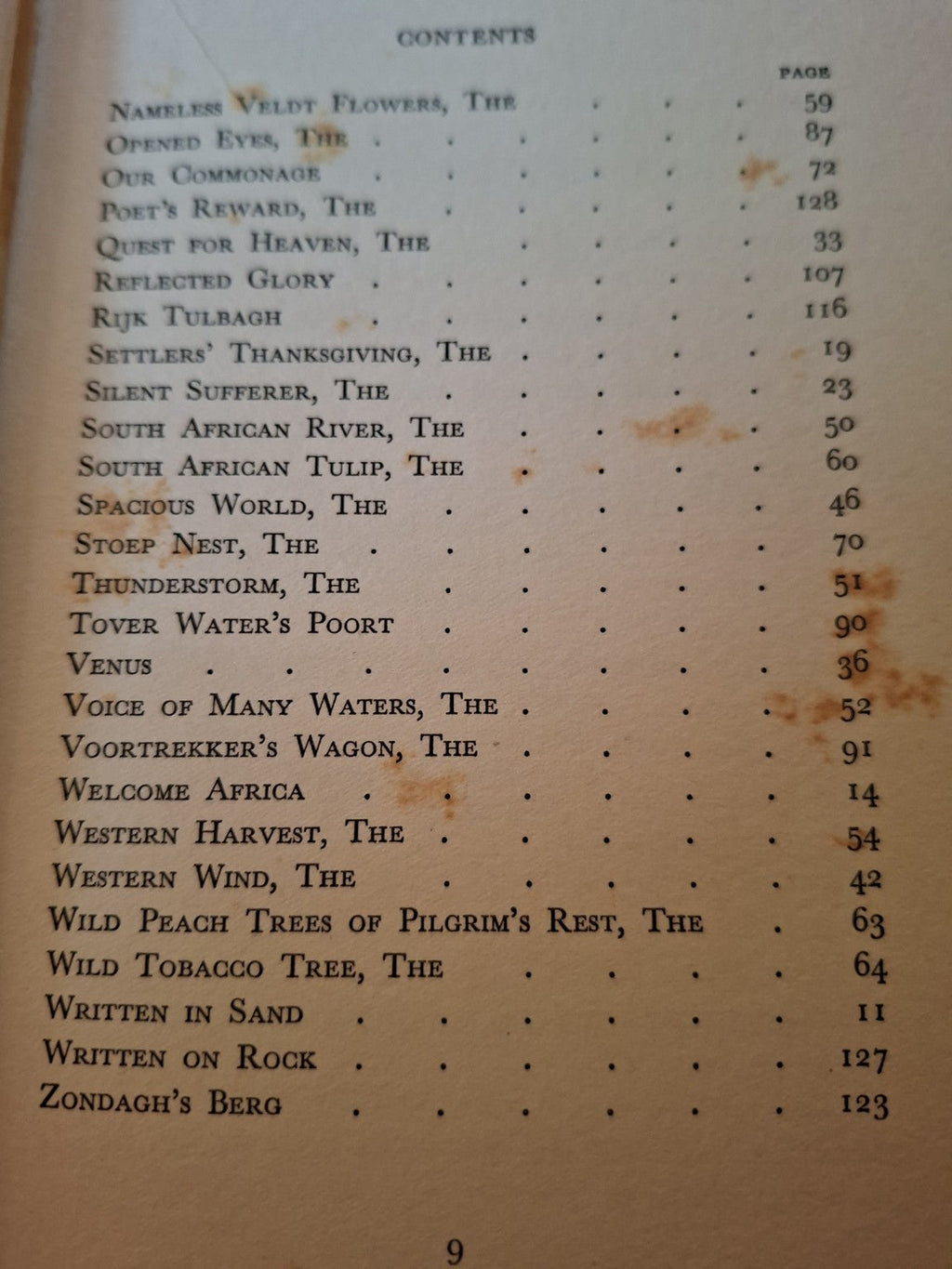 The Voice of the Veldt – Poems of South Africa (1930, Signed Copy) (Second-Hand)