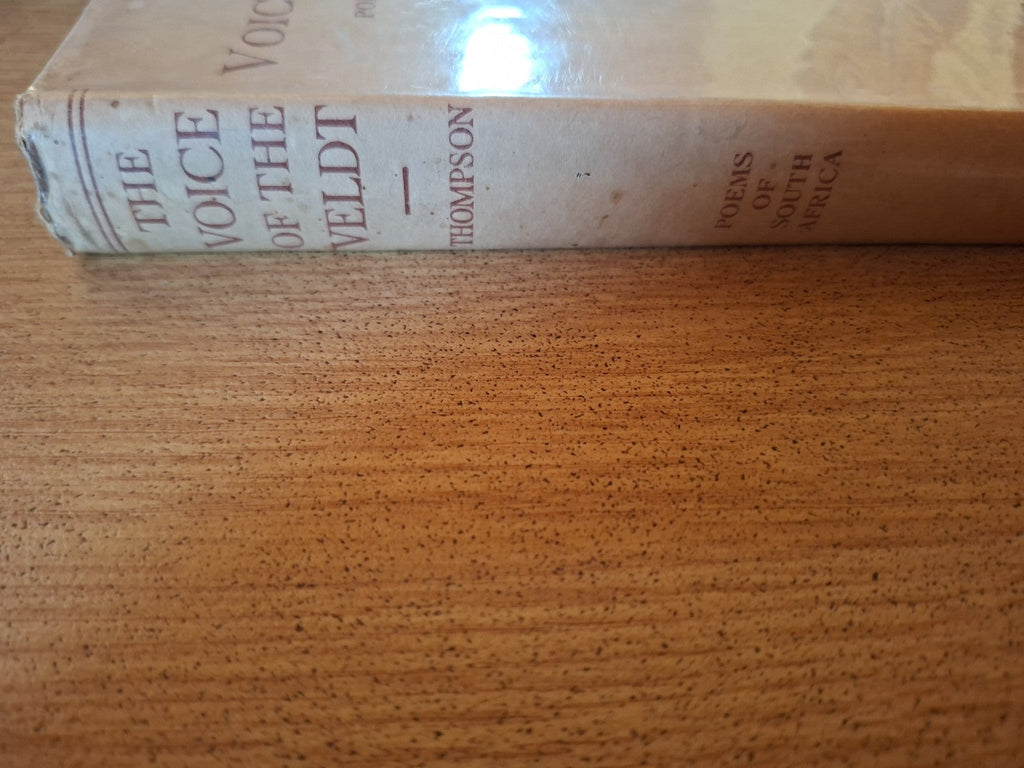 The Voice of the Veldt – Poems of South Africa (1930, Signed Copy) (Second-Hand)