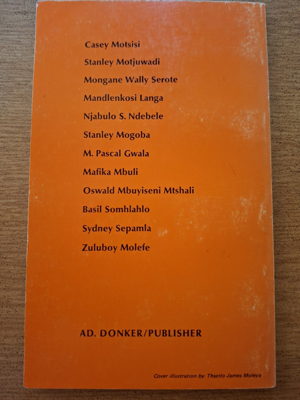 To Whom It May Concern – An Anthology of Black South African Poetry (1973) (Second-Hand)