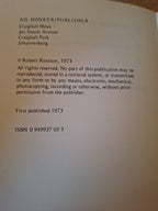 To Whom It May Concern – An Anthology of Black South African Poetry (1973) (Second-Hand)