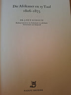 Die Afrikaner en sy Taal 1806–1875 (Second-Hand)