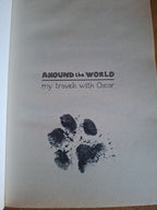 🐾 Ahound the World: My Travels with Oscar – Joanne Lefson (Signed Paw Print Edition) (Second-Hand)