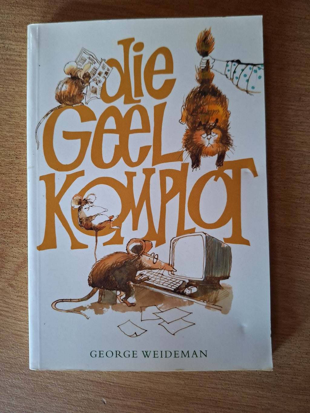 📚 Die Geel Komplot – George Weideman (Gesigneerde Kopie) (Second-Hand)