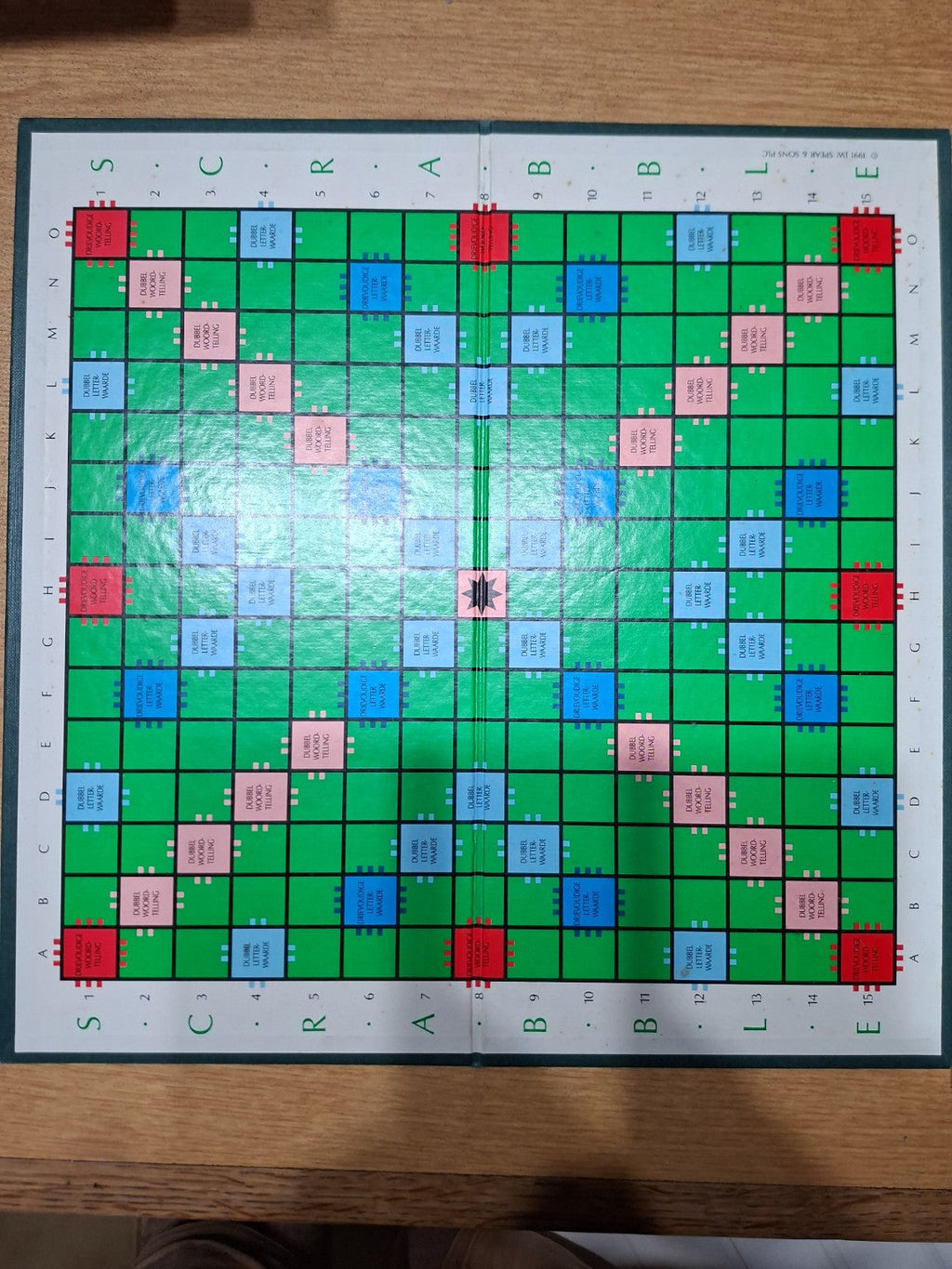 Scrabble – Afrikaans Edition (Complete Set with Board, Tiles & Rules) (Second-Hand)