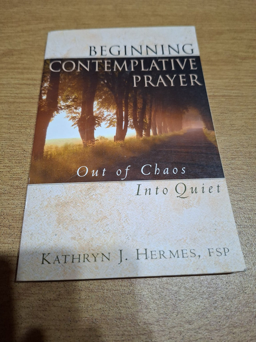 Beginning Contemplative Prayer: Out of Chaos Into Quiet (Second-Hand)