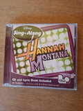 🎤 Disney Sing-Along – Hannah Montana (CD + Lyric Book, 2007) (Second-Hand)
