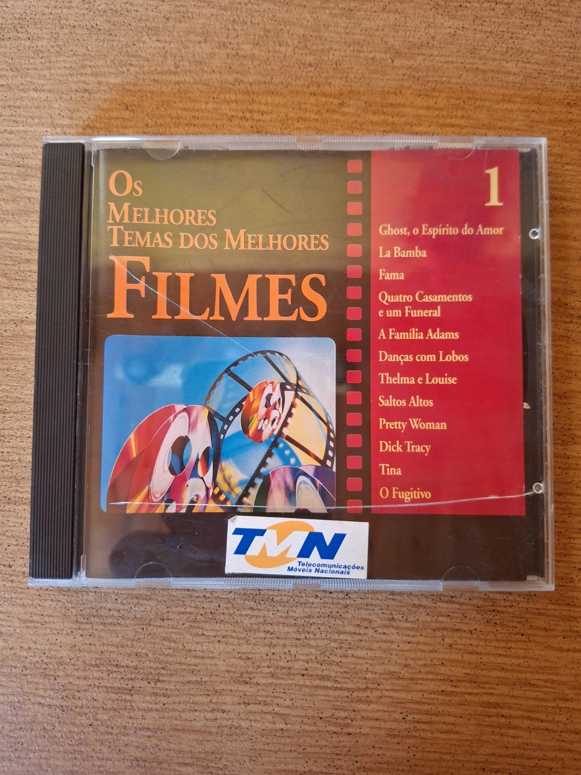 🎬 Os Melhores Temas dos Melhores Filmes Vol. 1 (CD, 1998, Mandarin Records) (Second-Hand)