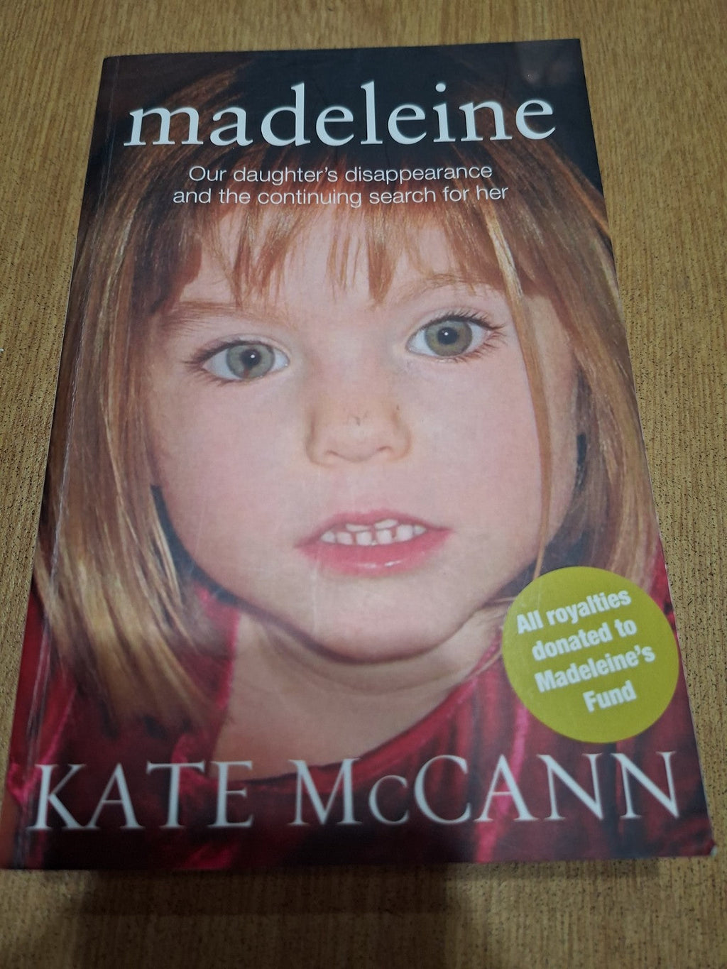 Madeleine — Kate McCann (Second-Hand)