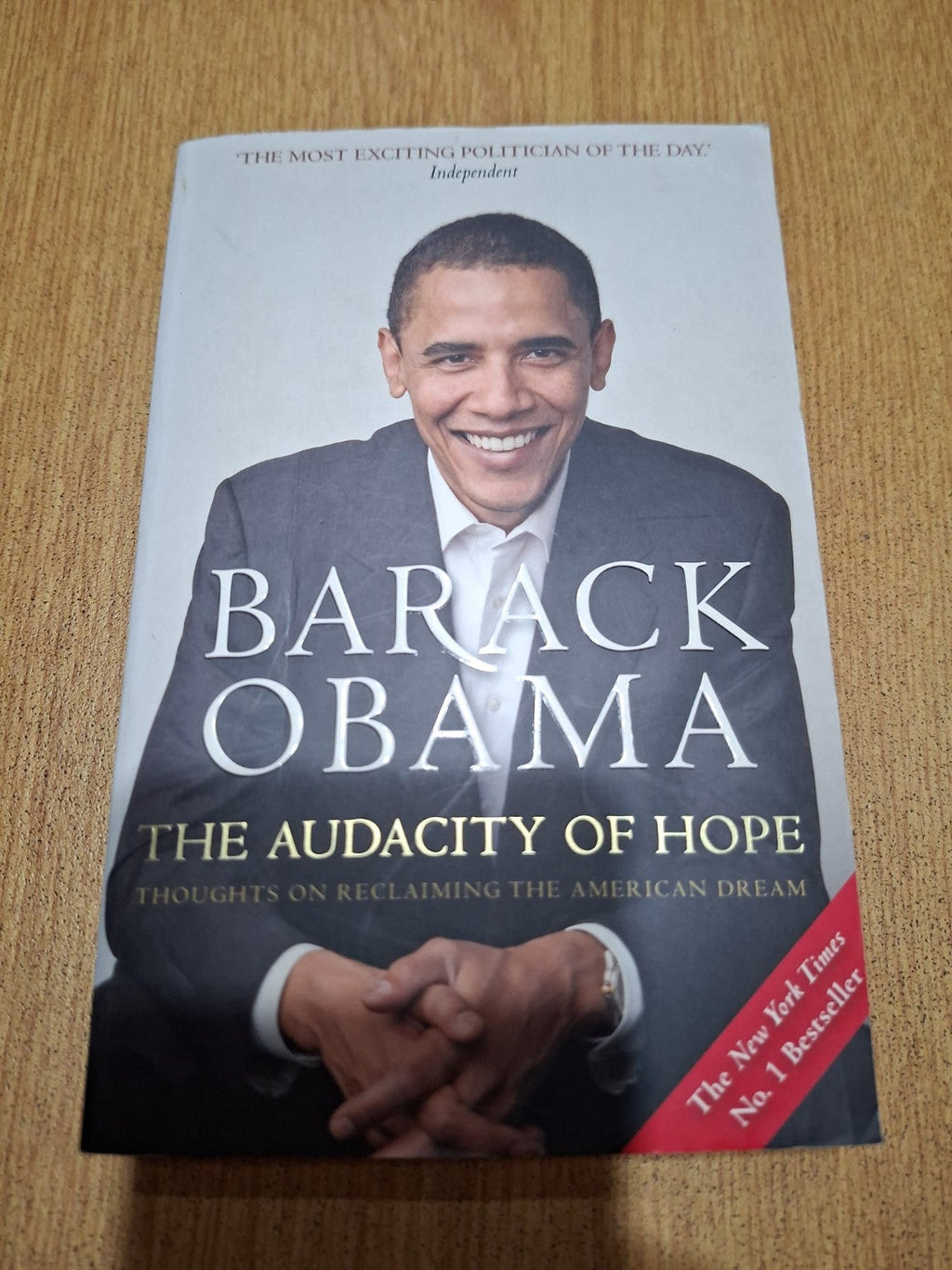 The Audacity of Hope — Barack Obama (Second-Hand)